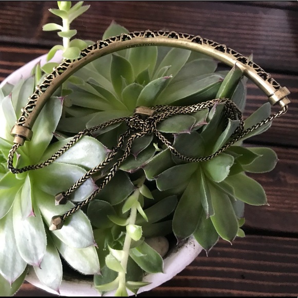 KS Lucy antique brass choker necklace - Picture 3 of 5